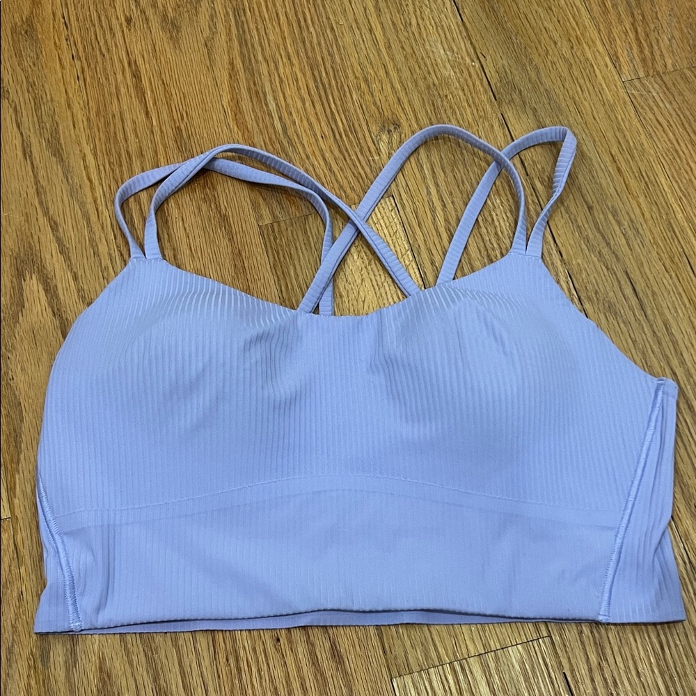 Lululemon Athletica Lavender Strappy Bra